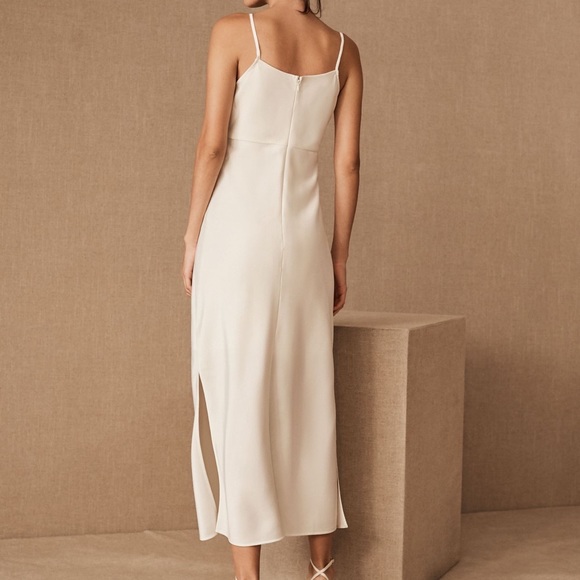 Sachin Babi BHLDN Cali Satin Midi Slip Dress - Picture 3 of 12